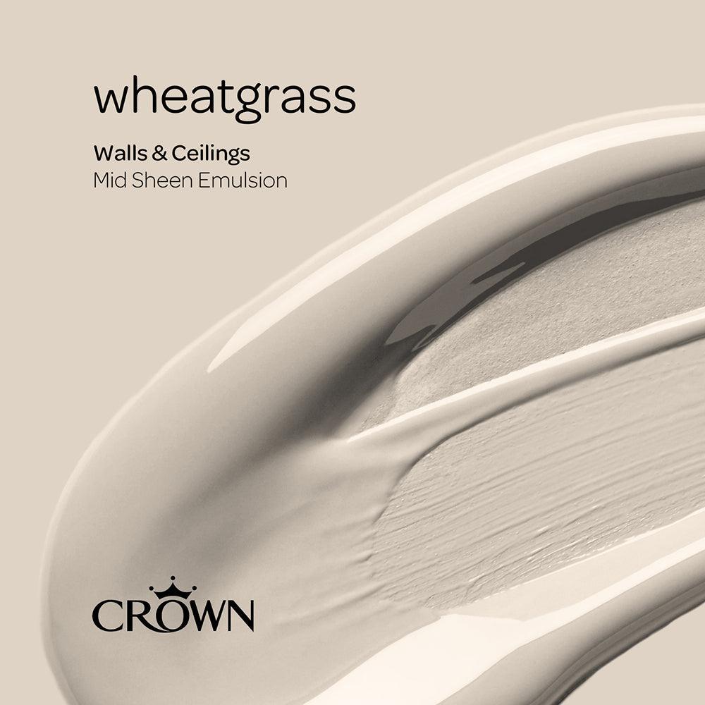Crown Walls & Ceilings Mid Sheen Emulsion Paint | Wheatgrass - Choice Stores