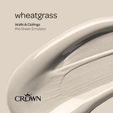 Crown Walls & Ceilings Mid Sheen Emulsion Paint | Wheatgrass - Choice Stores