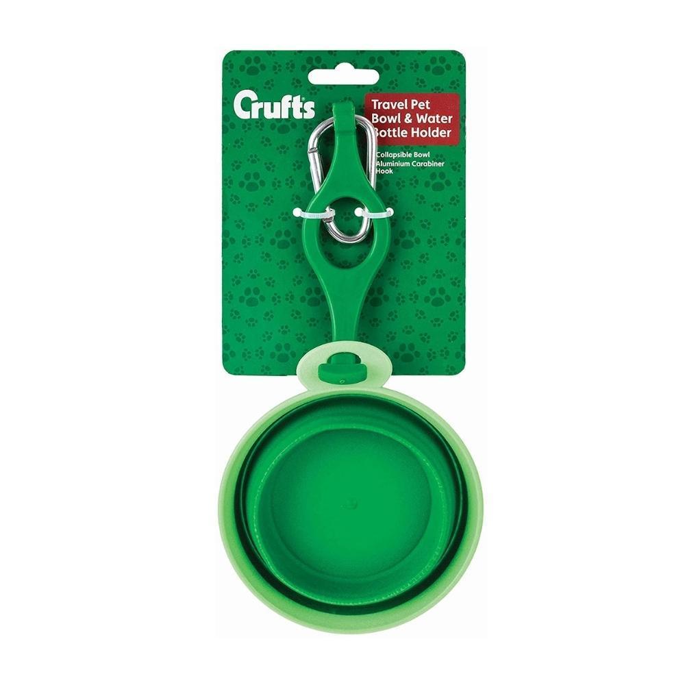 Crufts Travel Pet Bowl &amp; Water Bottle Holder - Choice Stores