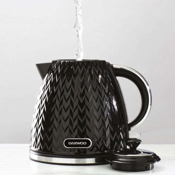 Daewoo Argyle Black Jug Kettle | 1.7L - Choice Stores