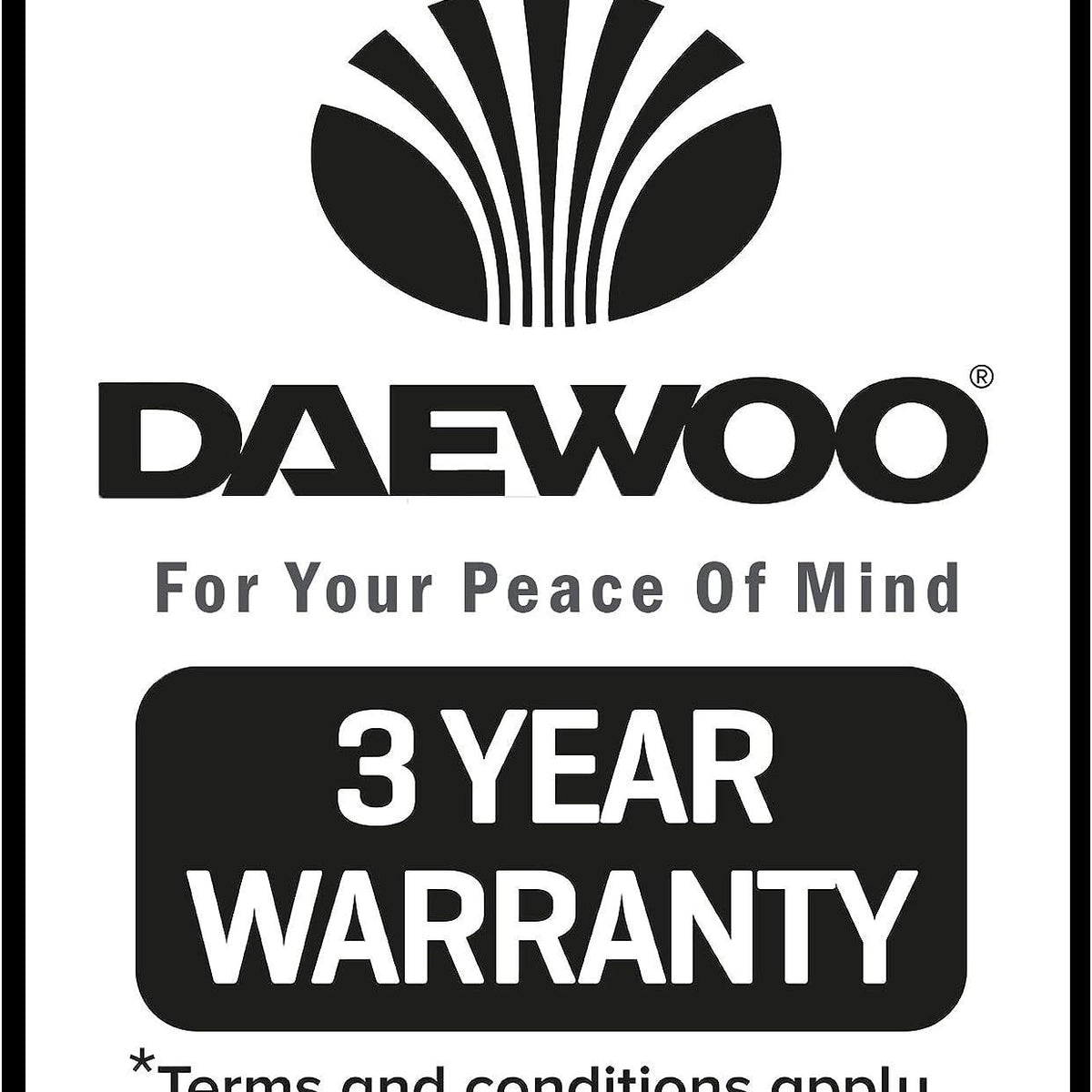 Daewoo Mini Oil Filled Portable Radiator | 6 Fin White Heater | 800W - Choice Stores