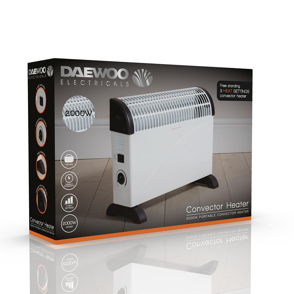 Daewoo Portable Convector Heater | 2000W - Choice Stores