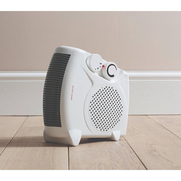 Daewoo Portable Flat Fan Upright Heater | 2000W - Choice Stores