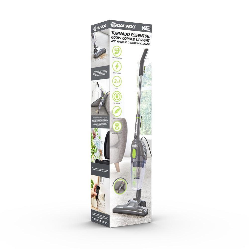 Daewoo Tornado Essential 2 In 1 Corded Vacuum | 600W - Choice Stores