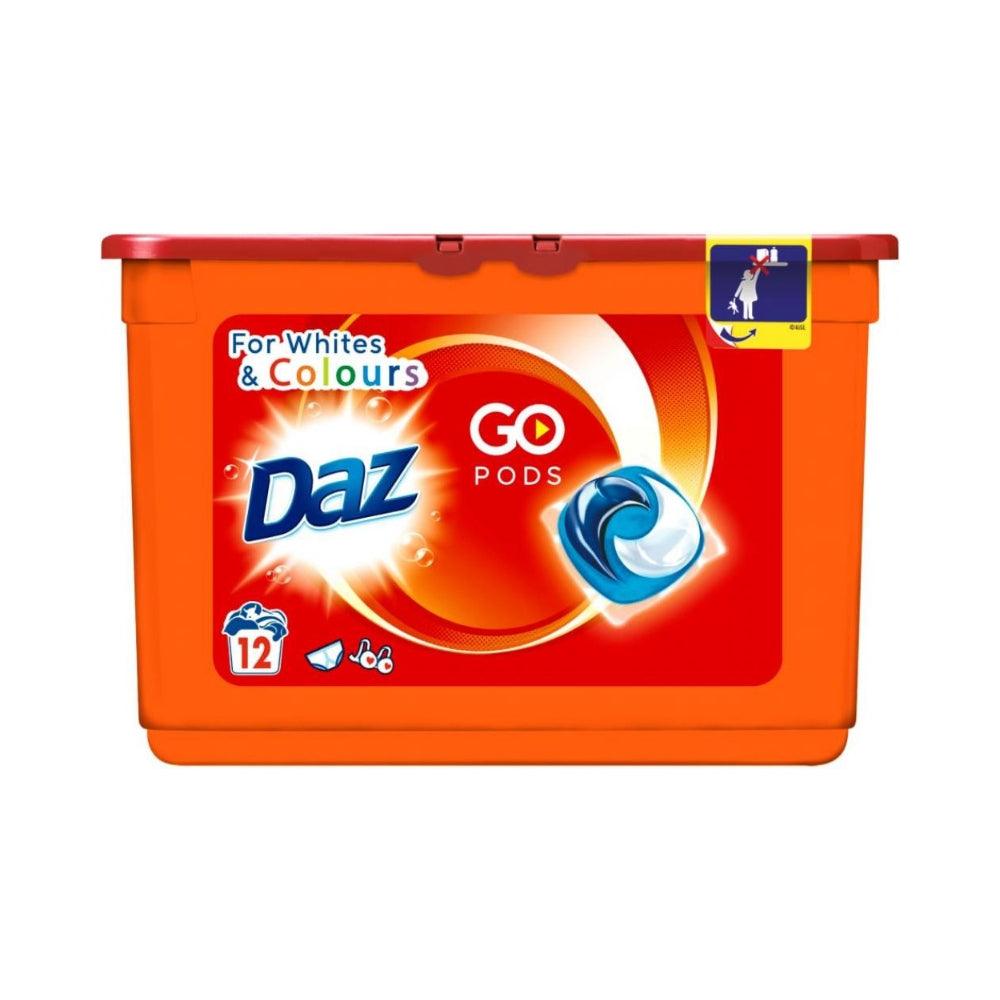 Daz All In One Pods Whites &amp; Colours Liquid Capsules | 12 Washes - Choice Stores