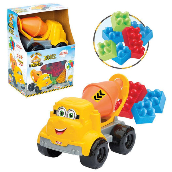 Dede My First Cement Truck With 20 Blocks - Choice Stores