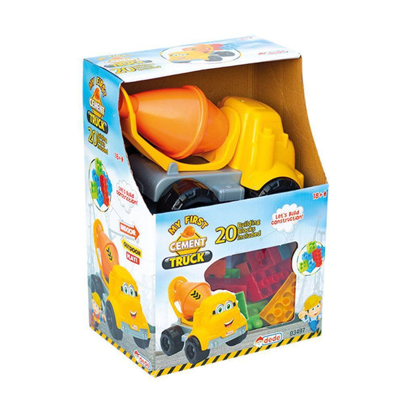 Dede My First Cement Truck With 20 Blocks - Choice Stores