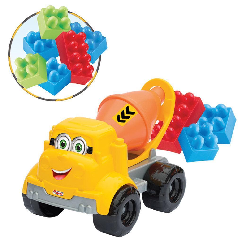 Dede My First Cement Truck With 20 Blocks - Choice Stores