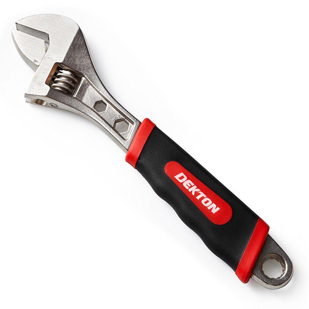 Dekton 10in Sure Grip Adjustable Spanner | 1 1/4in Jaw Capacity - Choice Stores