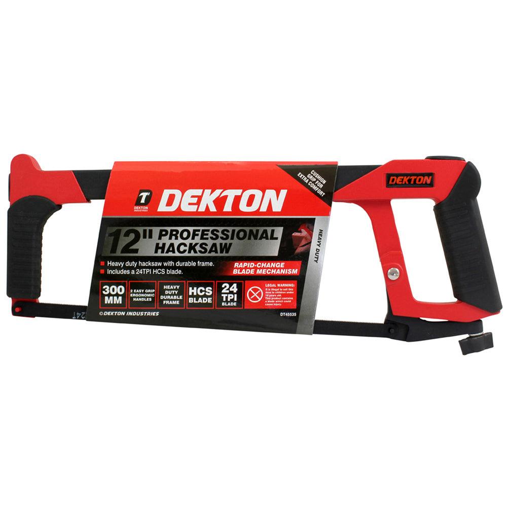 Dekton 12in Professional Hacksaw | Heavy Duty | 24 TPI - Choice Stores