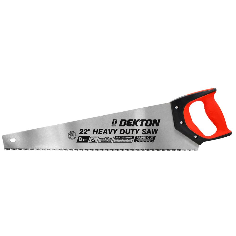 Dekton 22in Saw | Sure Grip Comfort Handle | Thick Rigid Blade - Choice Stores