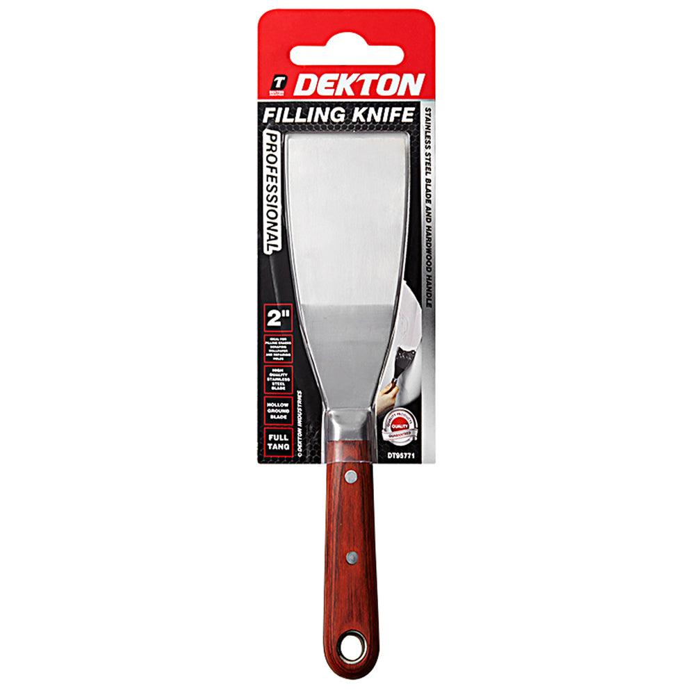 Dekton 2in Filling Knife | Stainless Steel Blade | Hardwood Handle - Choice Stores