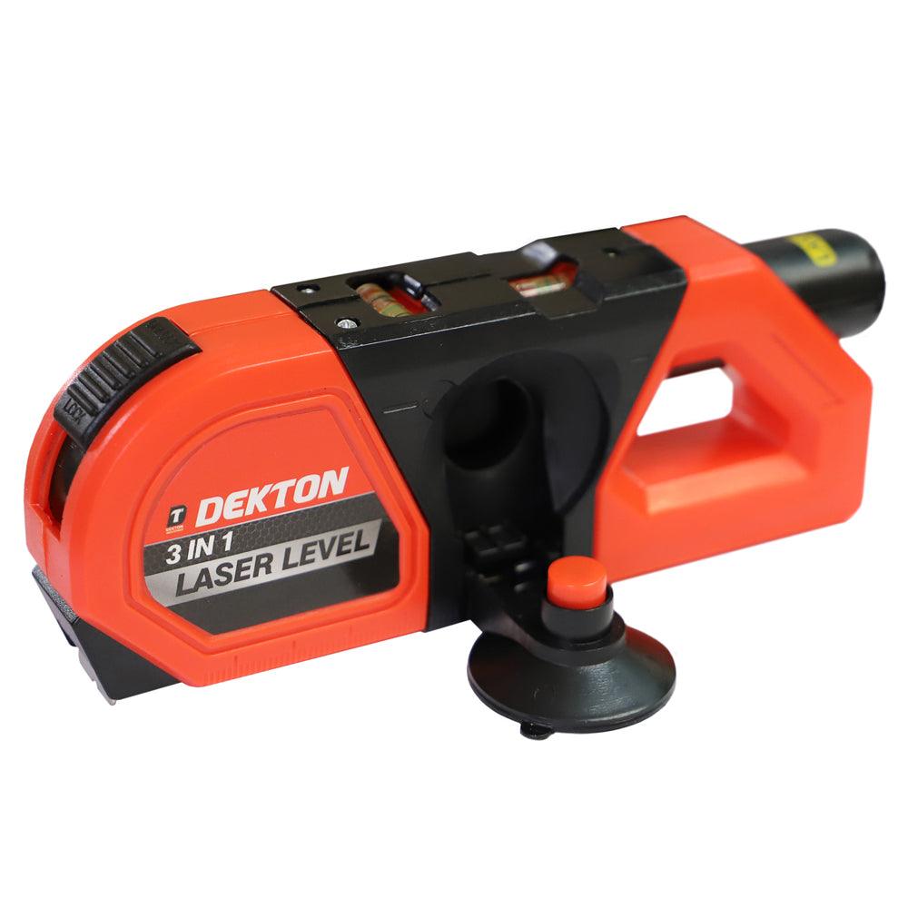 Dekton 3-In-1 Laser Level With Measure - Choice Stores