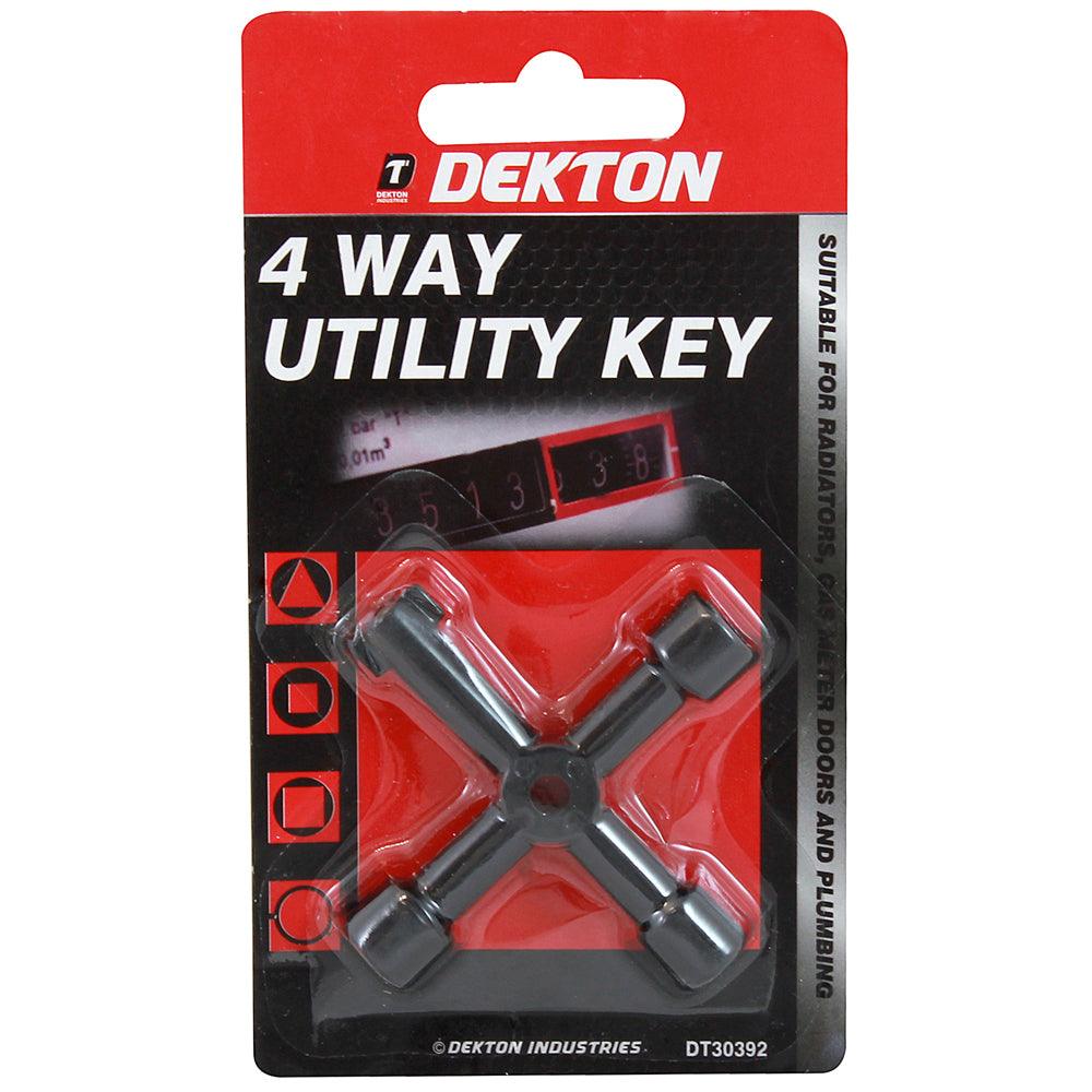 Dekton 4 Way Keys | Radiator | Gas Meter | Plumbing - Choice Stores