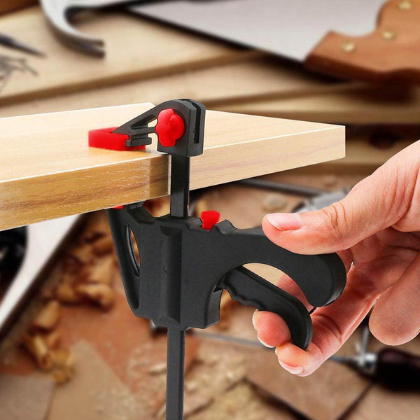 Dekton 4in Clamp And Spreader | 2 Piece Set | 15kg Clamp Force | ABS Handle & Rotation Button - Choice Stores