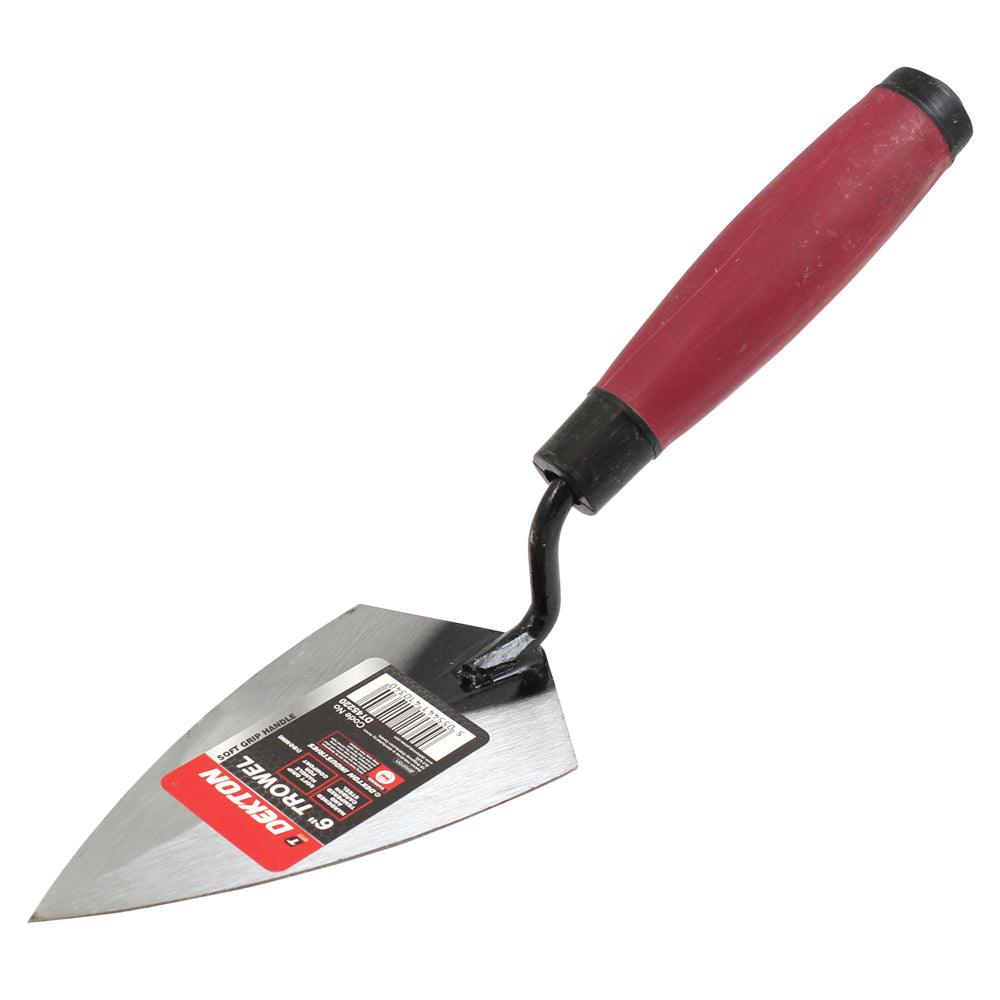 Laying clearance on trowel