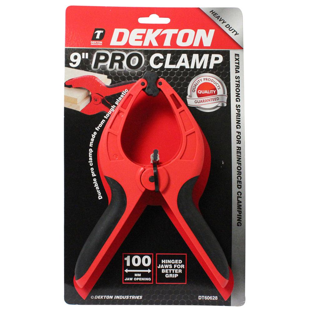 Dekton 9in Pro Clamp | Heavy Duty Rubber | Tough Plastic - Choice Stores