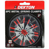 Dekton Clamp 2in | 2in 60mm Spring Clamps | Pack of 8 - Choice Stores