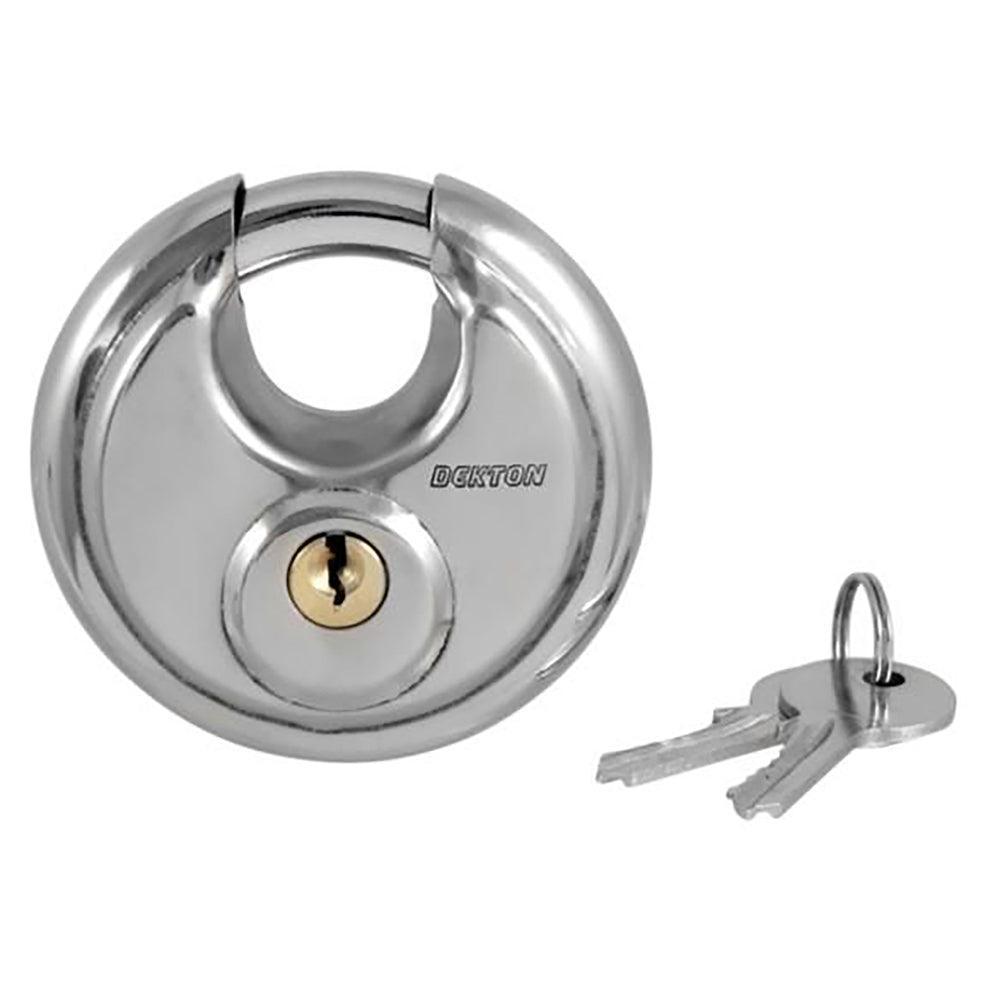 Dekton Discus Padlock 70 mm | Heavy Duty Lock - Choice Stores