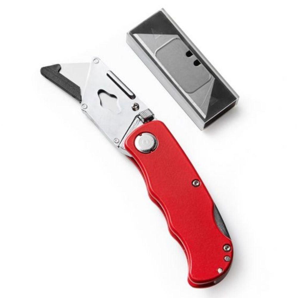 Dekton Folding Metal Tradesman Knife | 5 Blade - Choice Stores