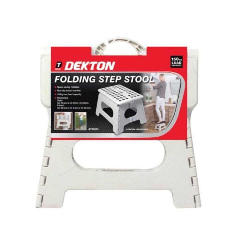 Dekton Folding Step Stool | Space Saving | Foldable - Choice Stores