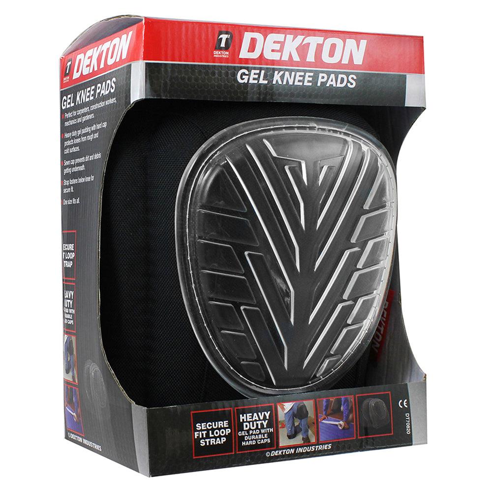 Dekton Gel Knee Pads | Heavy Duty Gel Padding | Hard Cap Protection - Choice Stores