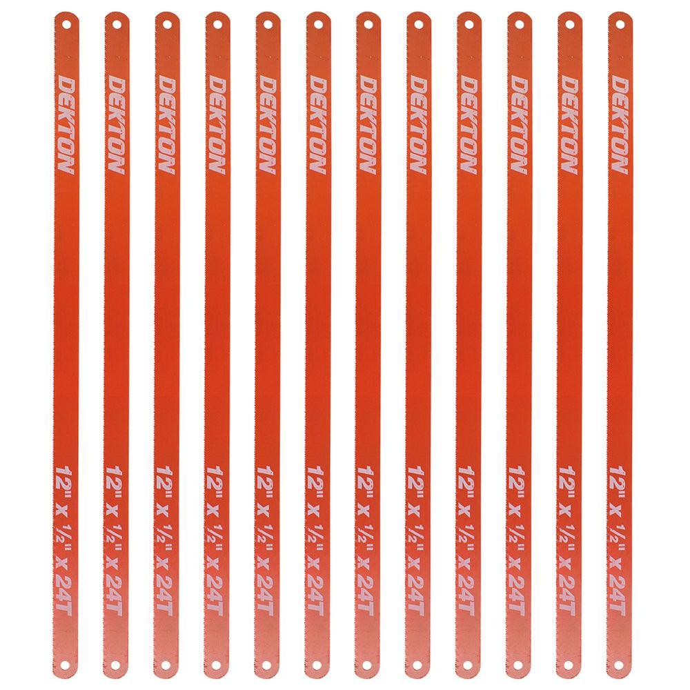 Dekton Hacksaw Blades | Pack of 12 | Ideal for DIY Jobs - Choice Stores