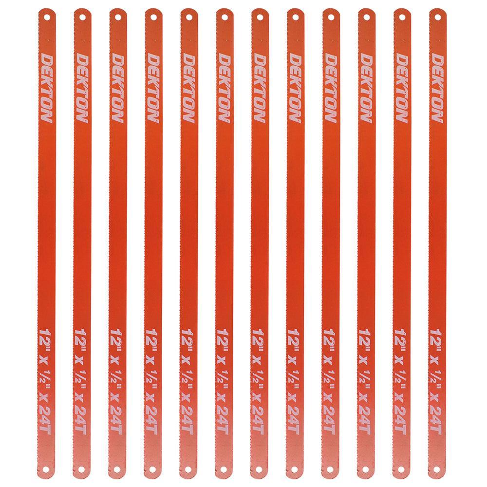 Dekton Hacksaw Blades | Pack of 12 | Ideal for DIY Jobs - Choice Stores