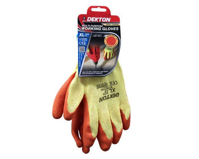 Dekton Multi-Purpose Latex Coated Gloves | Size 10 XL - Choice Stores