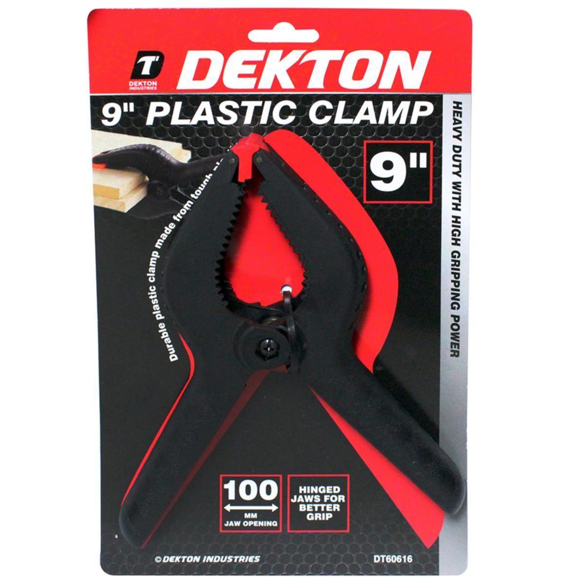 Dekton | 9" Plastic Clamp DT60616 - Choice Stores