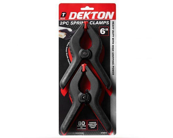 Dekton | Spring Clamps 6" 2 Piece DT60618 - Choice Stores