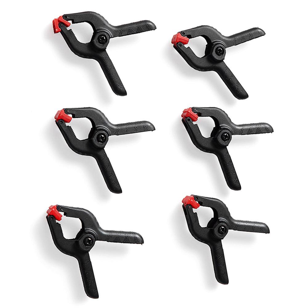 Dekton Plastic Clamps 2in | Pack of 6 | Heavy Duty | Non-Slip Grip - Choice Stores