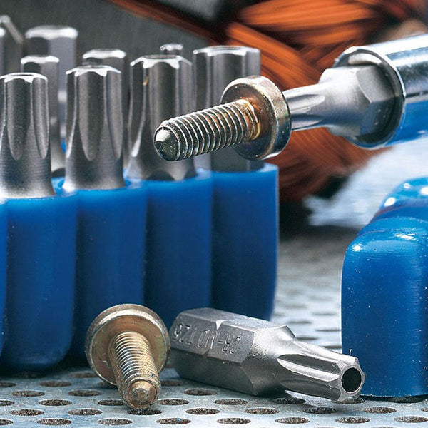 Dekton Power Bit Set With Bit Holder | 50 mm Flat & Pozi Bits | Magnetic Bit Holder - Choice Stores