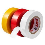 Dekton PVC 15mm X 13mtr Tape 3 Piece Set (Yellow, Red & White) - Choice Stores