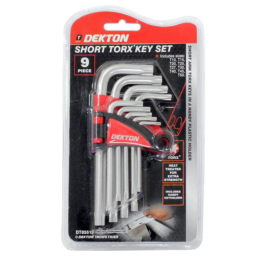 Dekton Short Torx Key Set | 9 Piece Set - Choice Stores