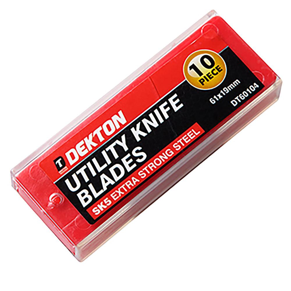 Dekton Sk5 Utility Blade Set | 10 Piece Set | 60mm - Choice Stores