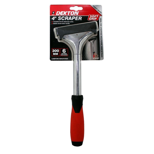 Dekton Soft Grip Heavy Duty Scraper | 4in - Choice Stores