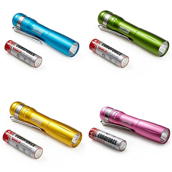 Dekton XF25 Stealth Flashlight | 25 Lumens | 30 m Distance | Batteries Included - Choice Stores