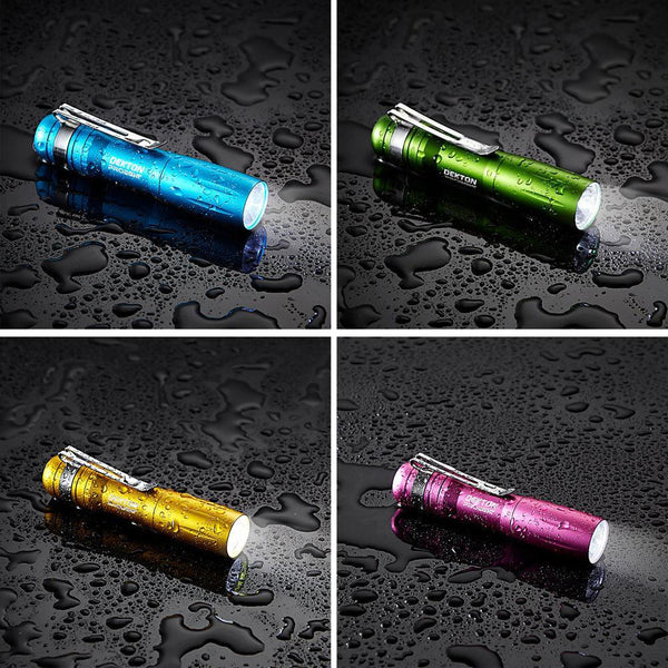 Dekton XF25 Stealth Flashlight | 25 Lumens | 30 m Distance | Batteries Included - Choice Stores