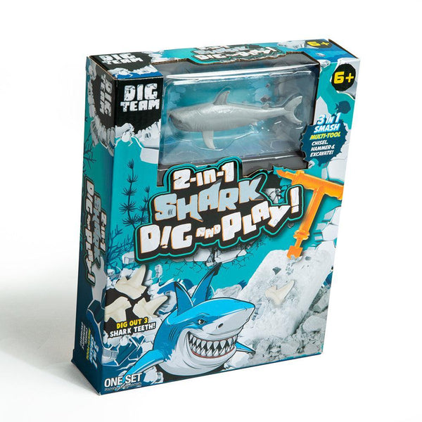 Dig Team 2-in-1 Shark Dig & Play | Age 5+ - Choice Stores