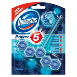 Domestos Power 5 Toilet Rim Block | Ocean | 55g - Choice Stores