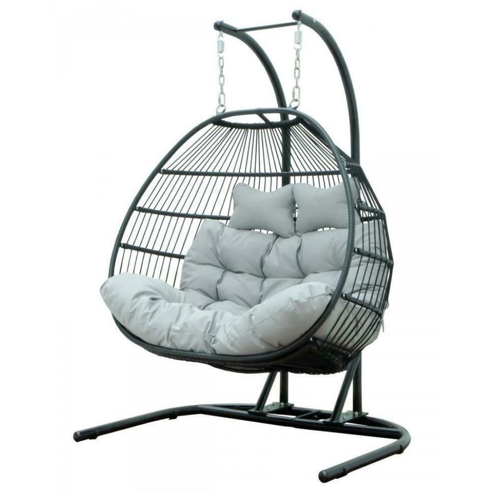 Double Folding Swing Egg Chair - Choice Stores