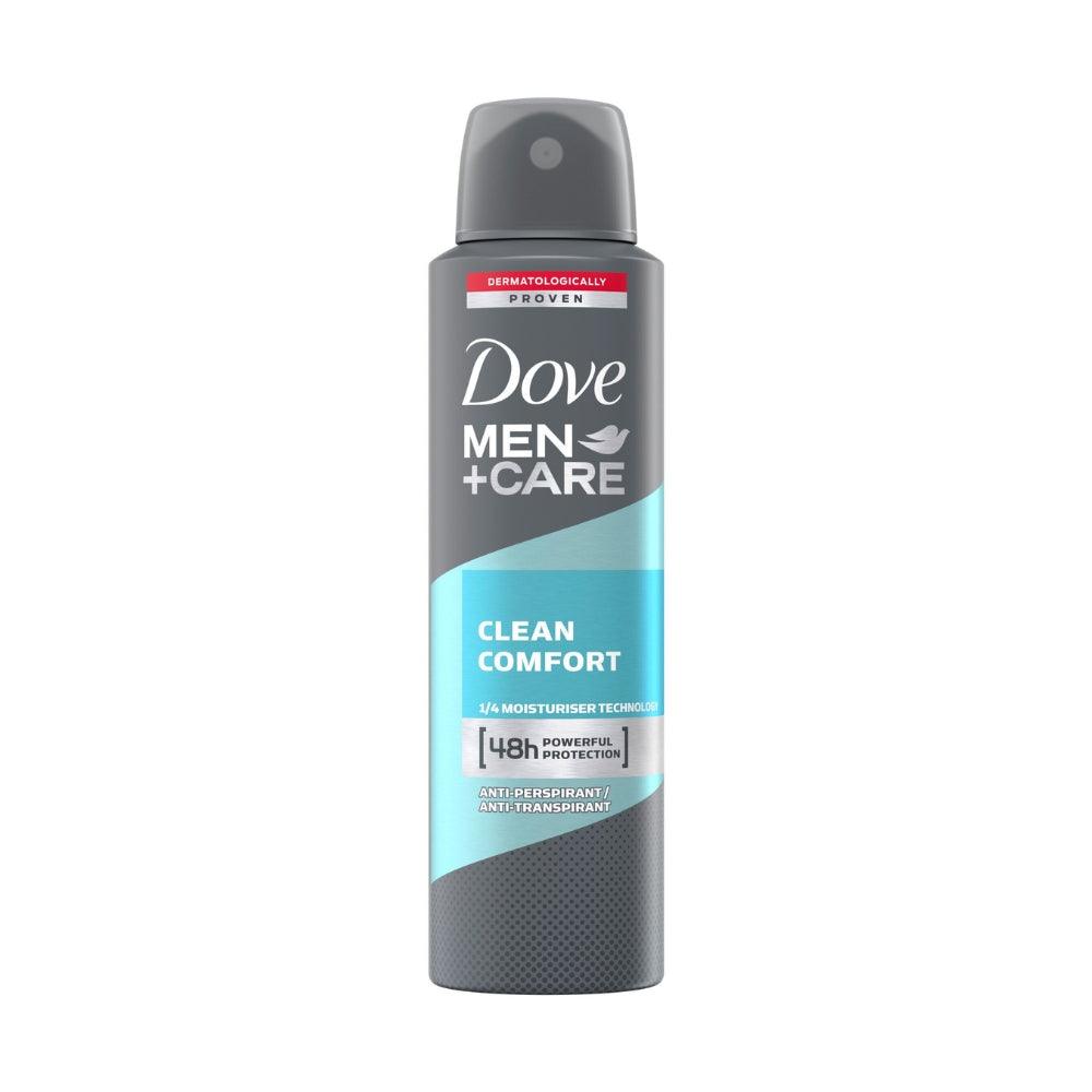 Dove Men+Care Clean Comfort Antiperspirant Deodorant | 150 ml - Choice Stores