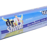 Dr Shine All Purpose Tear Off Wipes Roll 60pk - Choice Stores