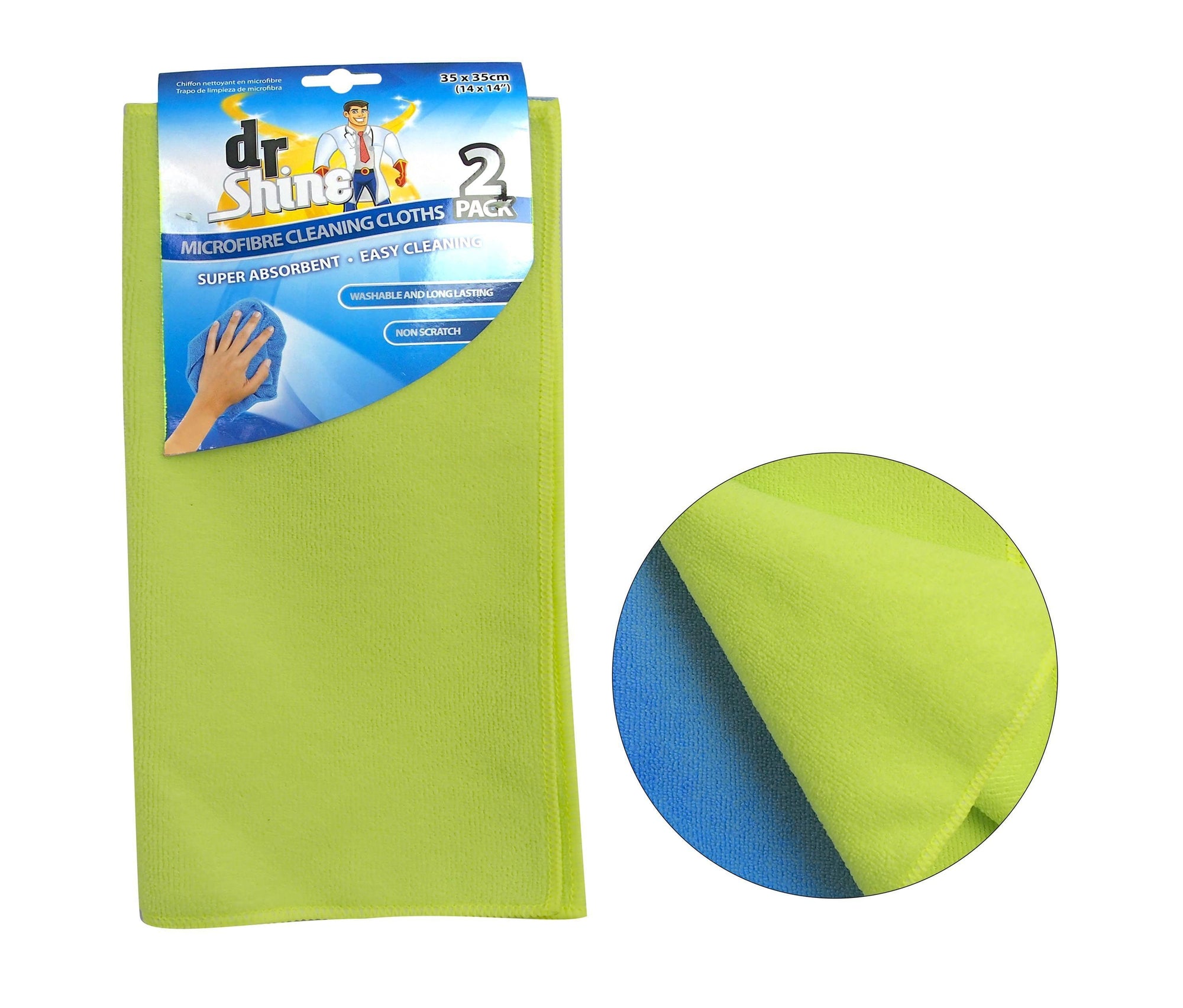 Dr Shine Microfibre Cloth | Pack of 2 - Choice Stores
