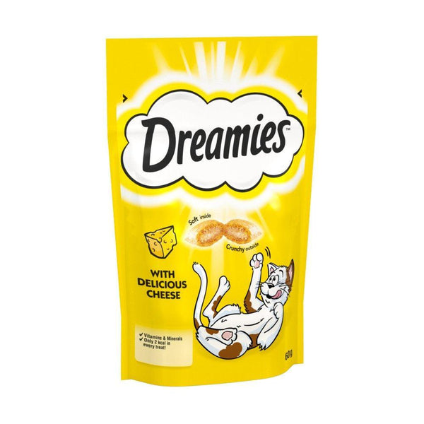 Dreamies Cheese Cat Treats | 60g - Choice Stores