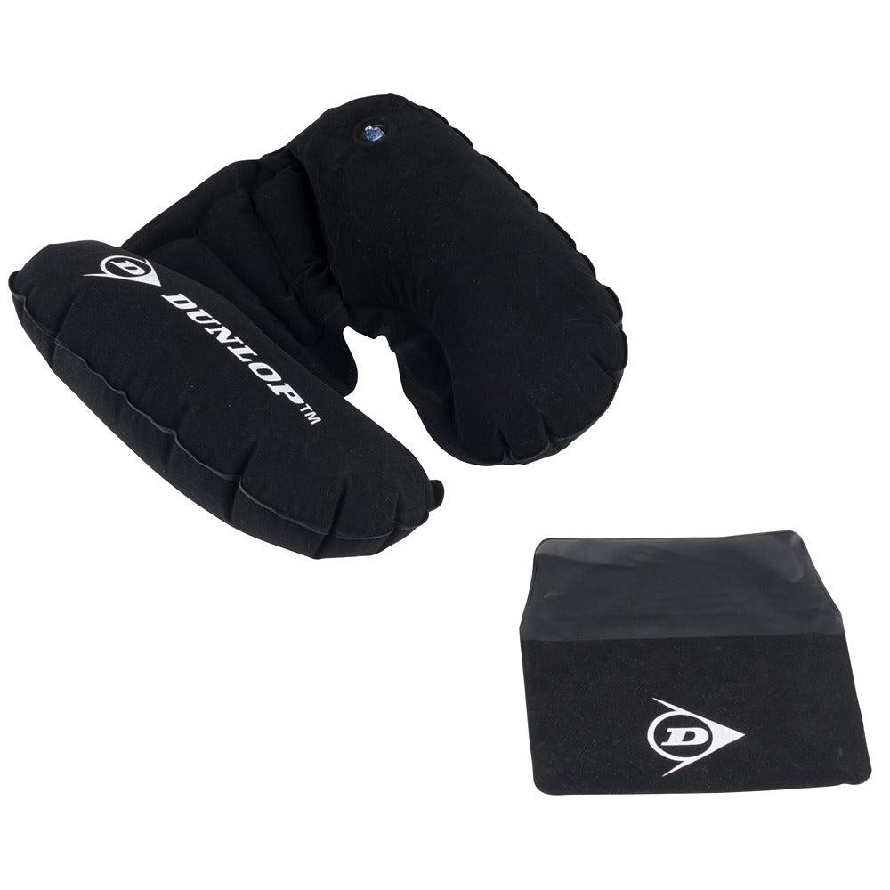 Dunlop Black Head &amp; Neck Cushion | Includes Carry Pouch | 130 x 150mm - Choice Stores