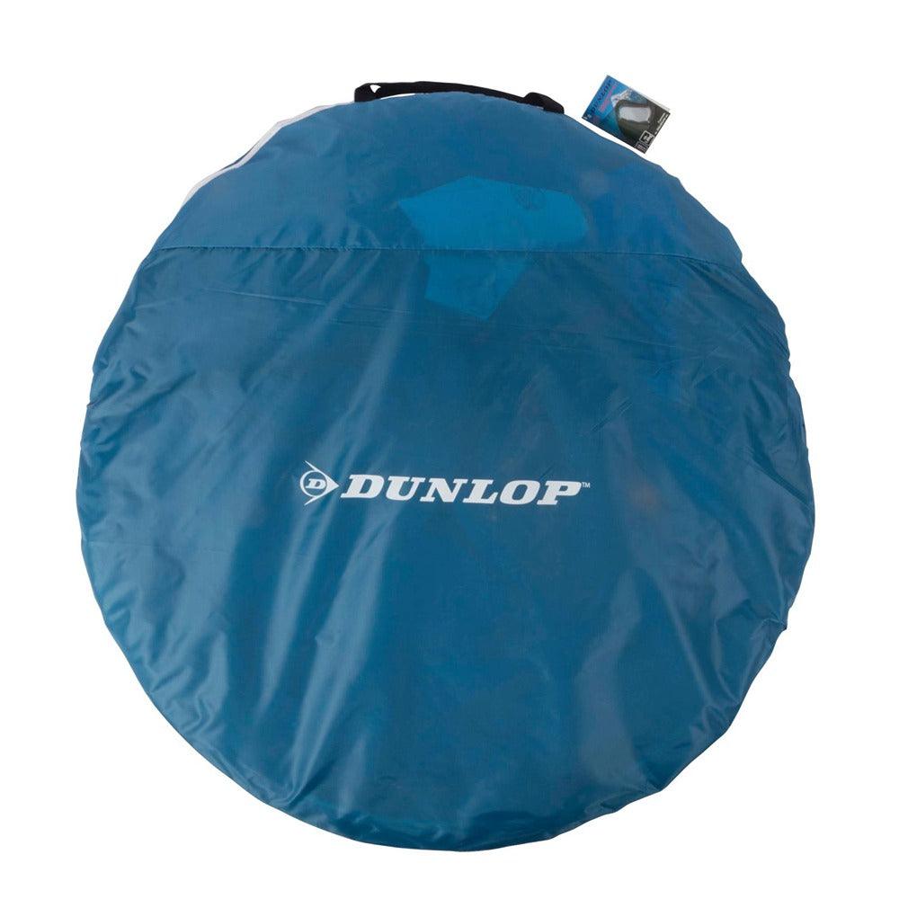 Dunlop Pop Up Blue/Grey 2 Person Tent | 255 x 155 x 95 cm - Choice Stores