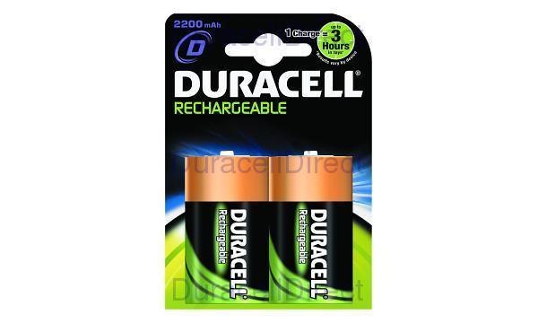 Duracell Rechargeable 3000 mAh D Batteries | 2 Pack | HR20/DC1300 - Choice Stores