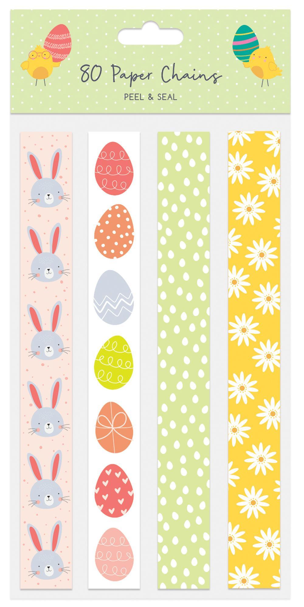 Easter Peel and Seal Paper Chains | 80 Pack - Choice Stores